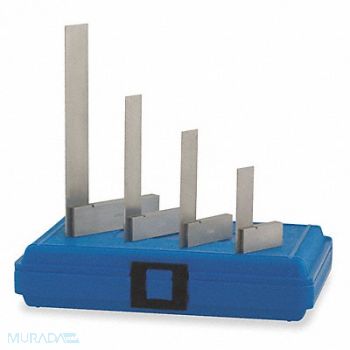 WESTWARD Pre Steel Square Set Carbon Tool Steel, 6XY13