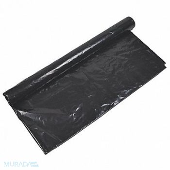 GRAINGER APPROVED Pallet Cover LDPE 2 mil Black PK50, 6XZU0