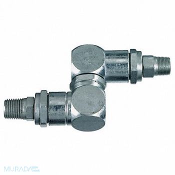 LINCOLN High Pressure Swivel 1/2-27 x1/4 In, 6Y905