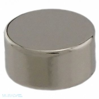 GRAINGER APPROVED Disc Magnet Neodymium 3 lb Pull, 6YA33