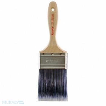 PURDY Brush 3 Flat Sash PET/Nylon 3 7/16 L, 6YAG9