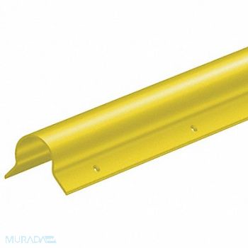 GRAINGER APPROVED G3645 Corner Guard Yellow 2.5inx48inBulnose FR, 6YDC9