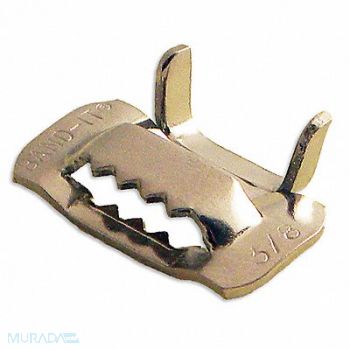 BAND-IT Strapping Buckle 3/8 PK50, 6YPZ1