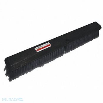 TOUGH GUY Floor Brush Head Threaded 24 Sweep Face, 6YTC4
