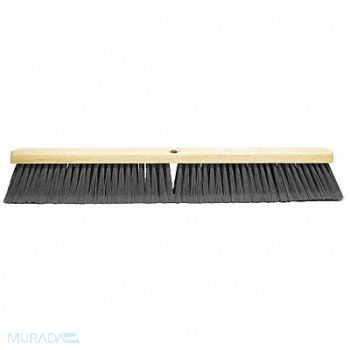 TOUGH GUY Floor Brush Head Threaded 24 Sweep Face, 6YTC7