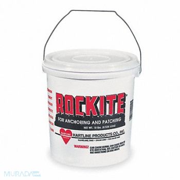 ROCKITE Cement Pail 10 lb, 6Z174