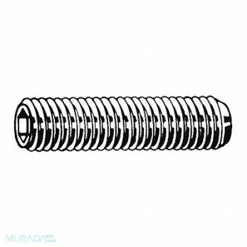 GRAINGER APPROVED ScktStScrw CupPt 5/16 -24 3/8 L PK100, 4BU44