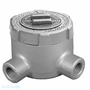 APPLETON ELECTRIC Conduit Outlet Body Iron Trd Sz 3/4in, 6ZEE2