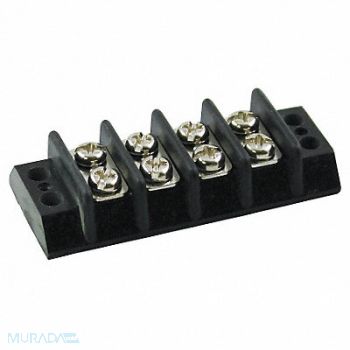 GRAINGER APPROVED Terminal Strip 15 A 22 AWG 14 AWG, 6ZEF4