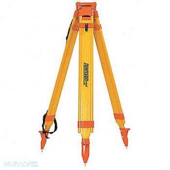 JOHNSON Tripod 5/8-11 48 to 66 In L Fiberglass, 6ZTL8