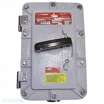 APPLETON ELECTRIC Hazardous Location Safety Switch 600VAC, 6ZTR6