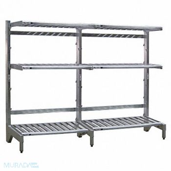 NEW AGE CntlvrRk Almnm 21 inx72 inx96 in, 6ZUA7