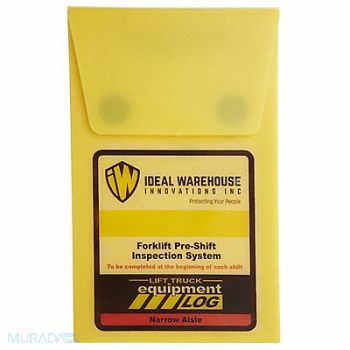 IDEAL WAREHOUSE INNOVATIONS INC. Replacement Checklist Book 7 5/8 dia PK4, 794LK0