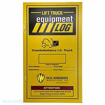 IDEAL WAREHOUSE INNOVATIONS INC. Replacement Checklist Book 7 5/8 dia PK4, 794LK8