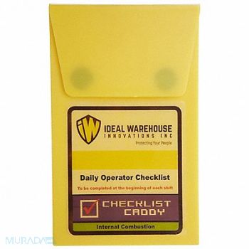 IDEAL WAREHOUSE INNOVATIONS INC. Replacement Checklist Book 7 1/4 dia PK5, 794LK5