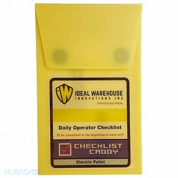 IDEAL WAREHOUSE INNOVATIONS INC. Replacement Checklist Book 7 1/4 dia PK5, 794LL0