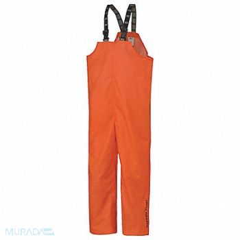 HELLY HANSEN Rain Bib Overall Unrated Orange 4XL, 21XY55