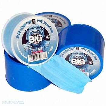 BLUE MONSTER Thread Sealant Tape 2 in Blue 1 429 in, 800K19