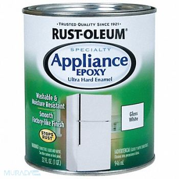 RUST-OLEUM Paint Specialty Appliance Epoxy White, 717F69