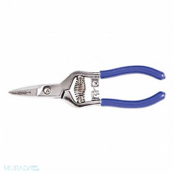 KLEIN TOOLS Spring Action Snip 6-3/4, 806ZC8