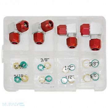 AIRSEPT Line Splice 90 Deg Pack SAE 28 pcs., 34NK79