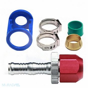 AIRSEPT Smart Splice Str Connect 3/8 Ln-#6 Hose, 24EN08