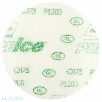 NORTON Hook-and-Loop Sanding Disc 6 dia, 804K64