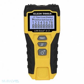 KLEIN TOOLS Cable Tester RJ45 Connector LCD, 778DA1