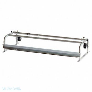 KEYSCO TOOLS Wall Mount Masker Silver W 36 In, 46D261