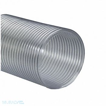 FLEXAUST CO. INC. Ducting Hose 25 ft L Clear, 780TL9