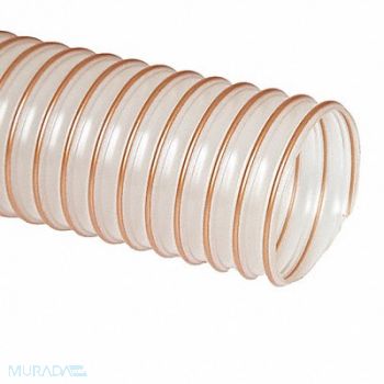 FLEXAUST CO. INC. Ducting Hose 25 ft L Clear, 780TM1