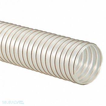 FLEXAUST CO. INC. Ducting Hose 50 ft L Clear, 780TU4