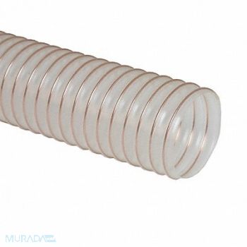 FLEXAUST CO. INC. Ducting Hose 25 ft L Clear, 780TU0