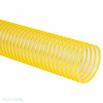 FLEXAUST CO. INC. Ducting Hose 25 ft L Clear/Yellow, 780TV3