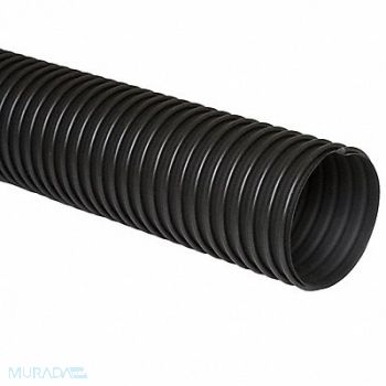 FLEXAUST CO. INC. Ducting Hose 25 ft L Black, 780TW0