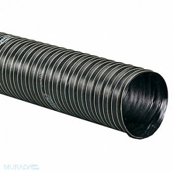 FLEXAUST CO. INC. Ducting Hose 12 ft L Black, 780TW5