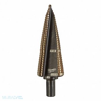 MILWAUKEE Step Drill Bit, 780U06