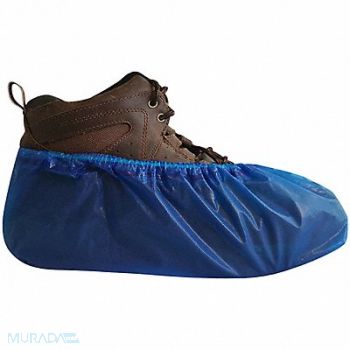 INTERNATIONAL ENVIROGUARD Shoe Cover Blue Universal PK300, 782T41
