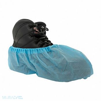 INTERNATIONAL ENVIROGUARD Shoe Cover Blue L PK300, 782T51