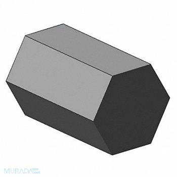 GRAINGER APPROVED Stainless Hex Bar 6 ft Overall L, 782X55