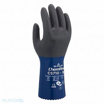 SHOWA Glove Chemical Resistat Seamless Knit PR, 783AA0