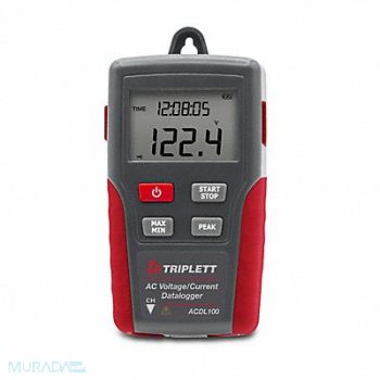 TRIPLETT TRMS Voltage and Current Datalogger, 783AR0