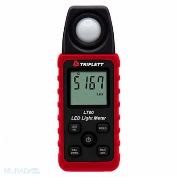 TRIPLETT Pocket LED Light Meter, 783AU7