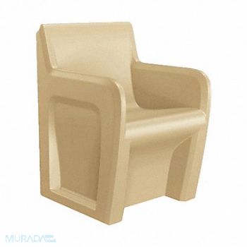 SENTINEL Arm Chair Floor Mount Sand w/Door, 783EV4