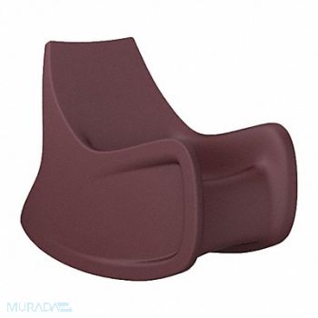 CORTECH Radial Rocker Arm Chair Burgundy, 783EX3