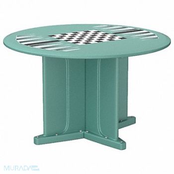 Endurance Table 48 Round Aqua Game Top, 783F23