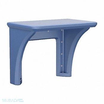 ENDURANCE Desk Plastic Wall Mount Midnight Blue, 783F71