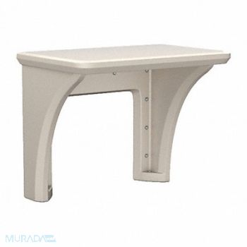 Endurance Desk Plastic Wall Mount Gray, 783F72