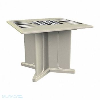 ENDURANCE Table 42 Square Stone Gray Game Top, 783FC0