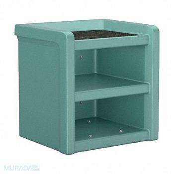 ENDURANCE Night Stand Plastic Laminate Top Aqua, 783FC1